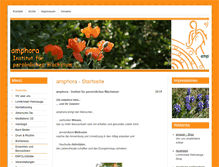 Tablet Screenshot of amphora.at